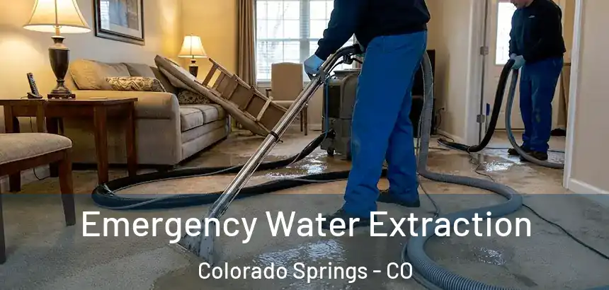  Emergency Water Extraction Colorado Springs - CO