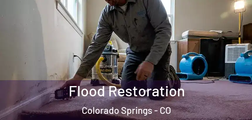  Flood Restoration Colorado Springs - CO