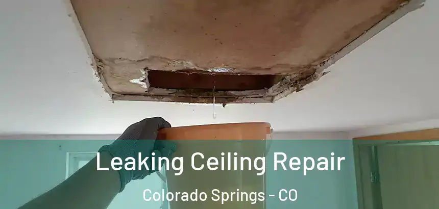  Leaking Ceiling Repair Colorado Springs - CO
